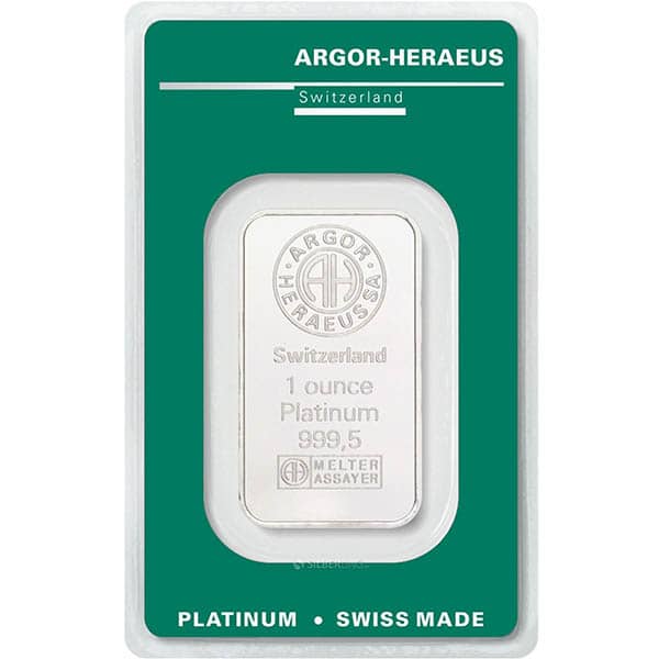 Heraeus Platinum Bars