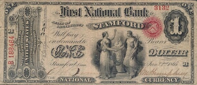 National Bank Notes Paper Money