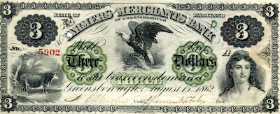 Obsolete Currency Paper Money