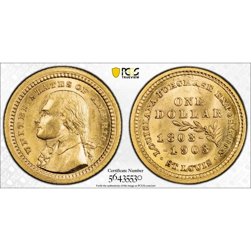 1903 G$1 LA Purchase, Jefferson (2)