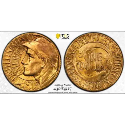 1915-S G$1 Panama-Pacific (2)