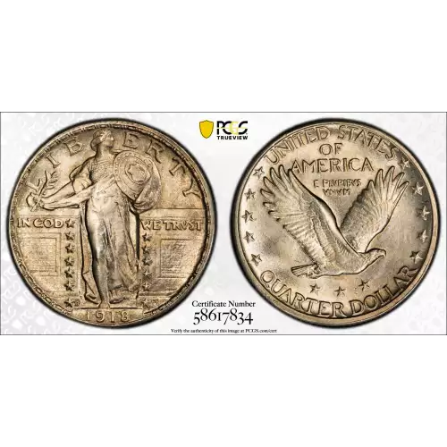 1918-D 25C, FH (2)