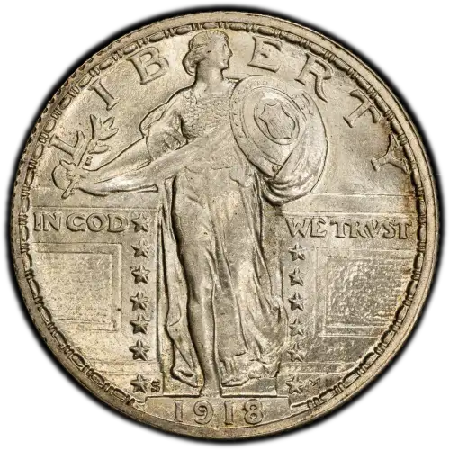 1918-S 25C, FH (3)
