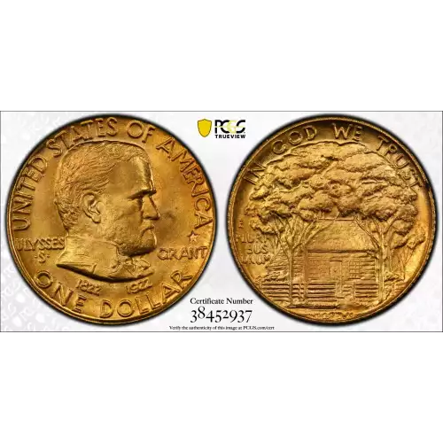1922 Ulysses S Grant Gold $1