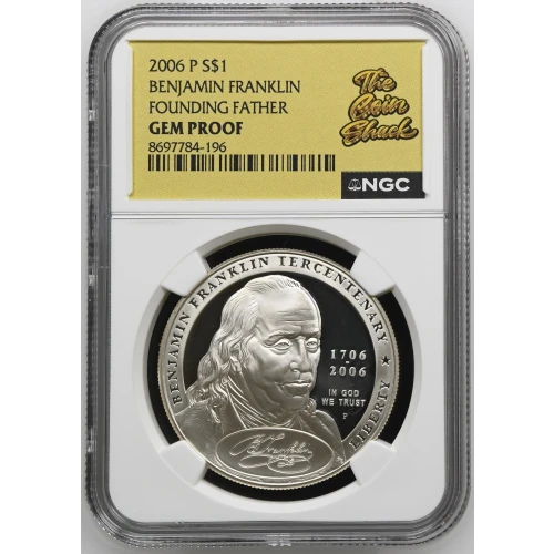 2006 BENJAMIN FRANKLIN FOUNDING FATHER ULTRA CAMEO (2)