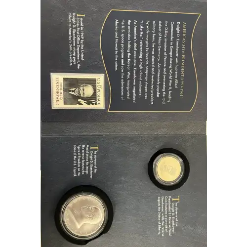 2015 Dwight D. Eisenhower Coin and Chronicles- 