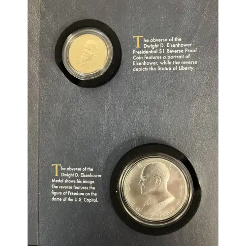 2015 Dwight D. Eisenhower Coin and Chronicles- 
