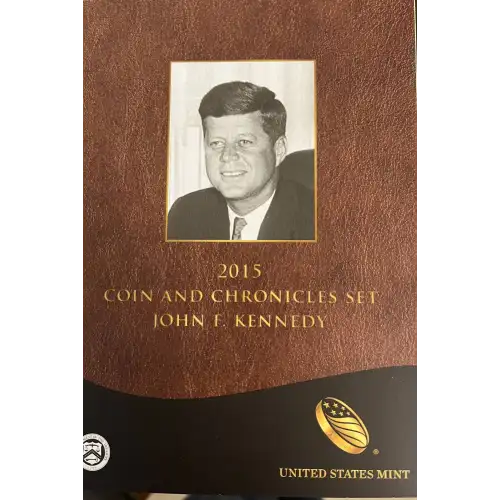2015 John F. Kennedy Coin and Chronicles- 