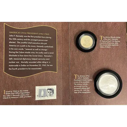 2015 John F. Kennedy Coin and Chronicles- 