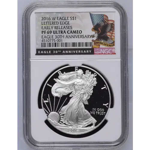 2016 W LETTERED EDGE EARLY RELEASES EAGLE 30TH ANNIVERSARY ULTRA CAMEO (2)