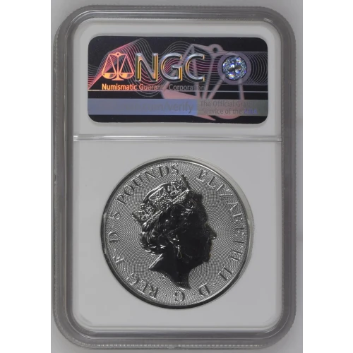 2018 2oz Black Bull of Clarence Early Releases The Queen's Beasts (3)