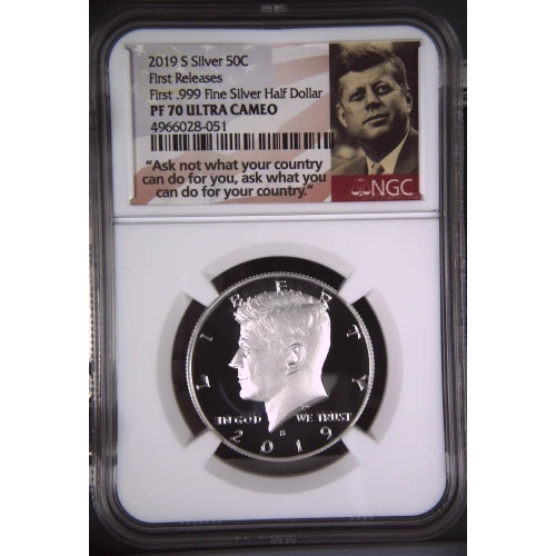 2019 S First Releases 1st .999 Fine Silver 50C ULTRA CAMEO (2)