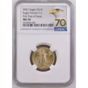 2021 Eagle Portrait T-2 First Day of Issue (2)