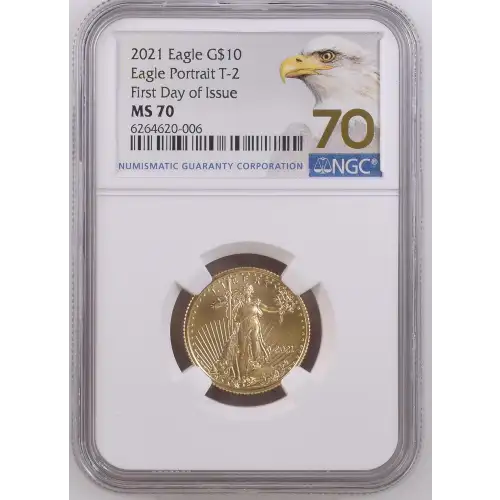 2021 Eagle Portrait T-2 First Day of Issue (2)