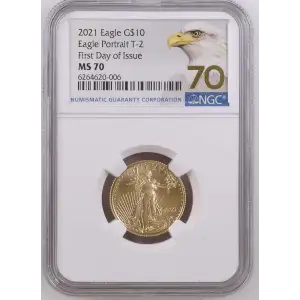 2021 Eagle Portrait T-2 First Day of Issue (2)