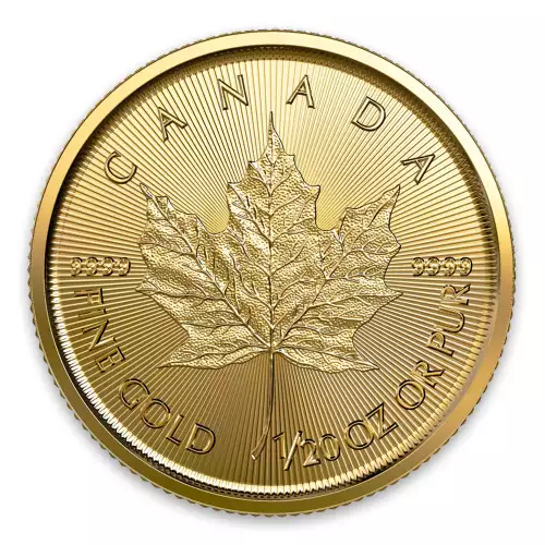 2022 1/20oz Canadian Gold Maple Leaf (2)