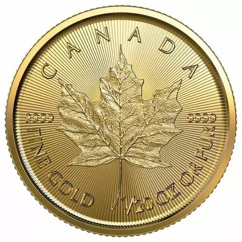 2024 1/20oz Canadian Gold Maple Leaf (2)