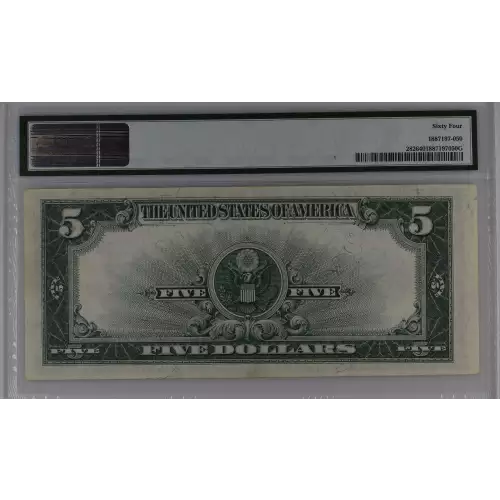 $5 1923 Blue Silver Certificates 282