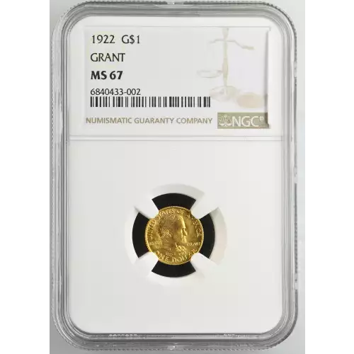 Classic Commemorative Gold--- 1922 Grant, No Star -Gold- 1 Dollar (2)