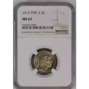 Nickel Five Cent Pieces-Indian Head or Buffalo