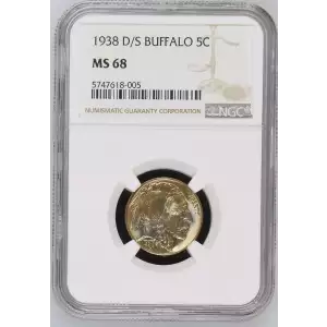 Nickel Five Cent Pieces-Indian Head or Buffalo