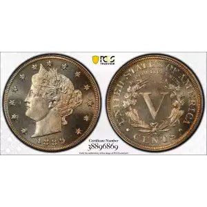 Nickel Five Cent Pieces-Liberty Head 1883-1913