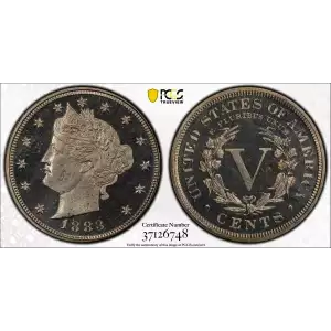 Nickel Five Cent Pieces-Liberty Head 1883-1913