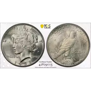 Peace Silver Dollar