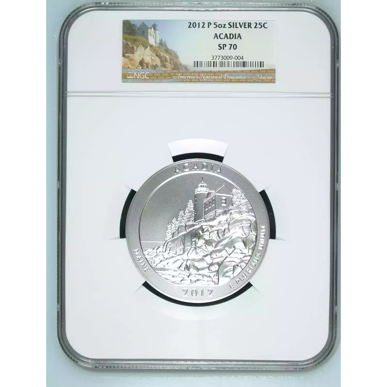 Silver Bullion-America the Beautiful Silver Bullion Coins--Acadia National Park -Silver- 5 Dollar (2)