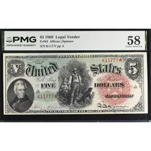 $5  Large Red Legal Tender Issues 64 (2)