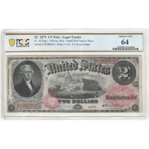 $2   Legal Tender Issues 44 (2)