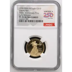 2026 1/4 OZ Proof Gold Eagle