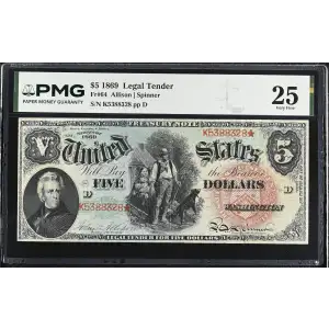 $5  Large Red Legal Tender Issues 64 (2)