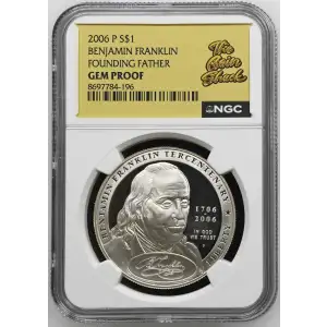 2006 BENJAMIN FRANKLIN FOUNDING FATHER ULTRA CAMEO (2)