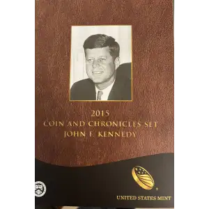 2015 John F. Kennedy Coin and Chronicles- 