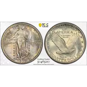 1917-S 25C Type 2, FH (2)