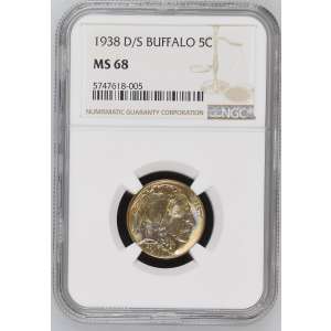 Nickel Five Cent Pieces-Indian Head or Buffalo