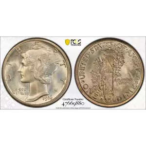 1916-S 10C Mercury (2)