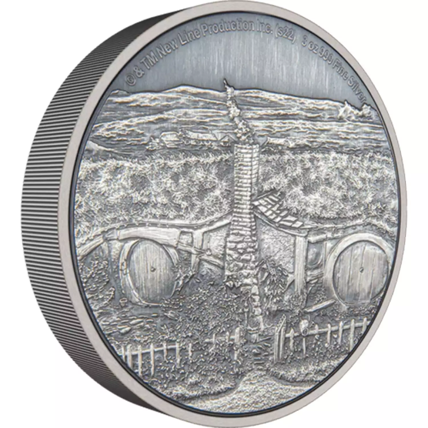 THE LORD OF THE RINGS - 2022 3oz The Shire Silver Coin (3)